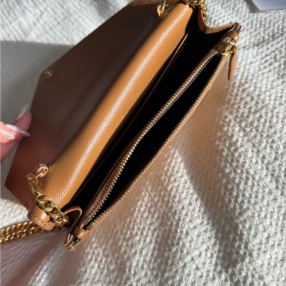 YSL CASSANDRE ENVELOPE CHAIN WALLET - Picture 3 of 11
